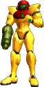 SSBM Trophy Samus Aran.png