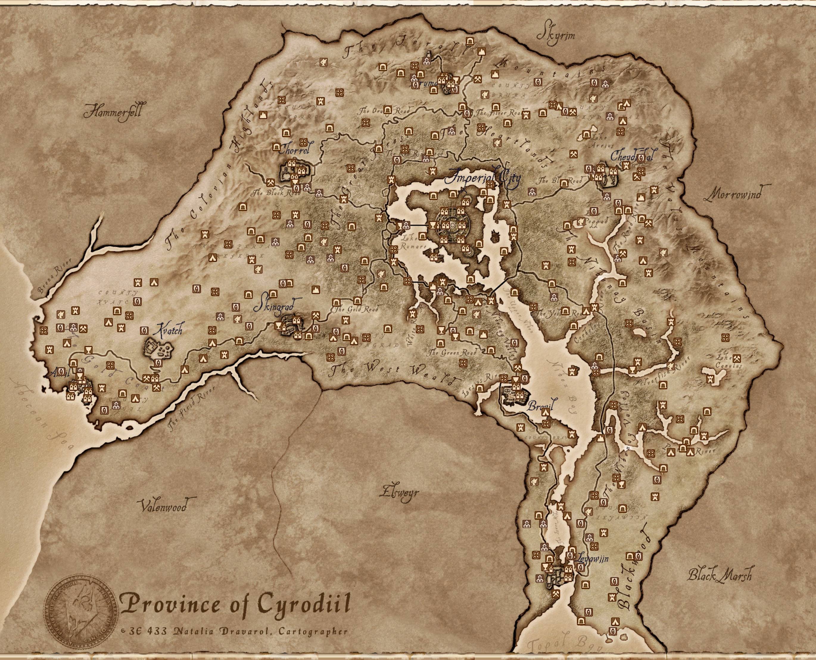 the elder scrolls vi map
