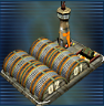 Upgrades, rearms, and repairs aircraft