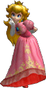 SSBM Trophy Peach Smash1.png