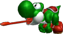 SSBM Trophy Yoshi Smash1.png
