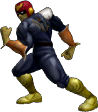 SSBM Trophy Capt. Falcon Smash1.png