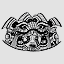 GTA SA tattoo Lost mayan face.gif