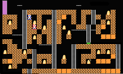 Super Lode Runner 2P level13.png
