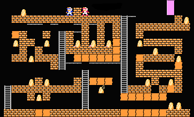 Super Lode Runner 2P level12.png
