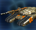 Anti-vehicle, anti-structure