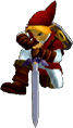 SSBM Trophy Link Smash2.png