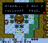 Zelda LA Mysterious Forest raccoon Tarin.png