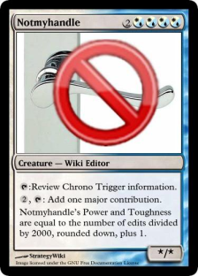 My MTG card.