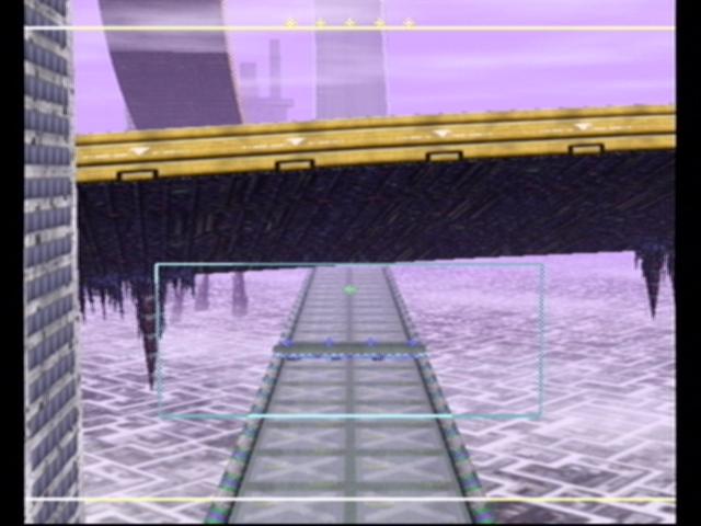 Spawn points: Item (yellow), character start (blue), character respawn(green)