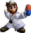 SSBM Trophy Dr. Mario Smash1.png