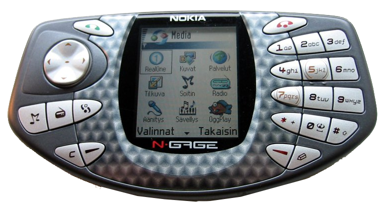 The console image for N-Gage.