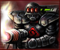 Garrison clearing, anti-infantry, anti-structure