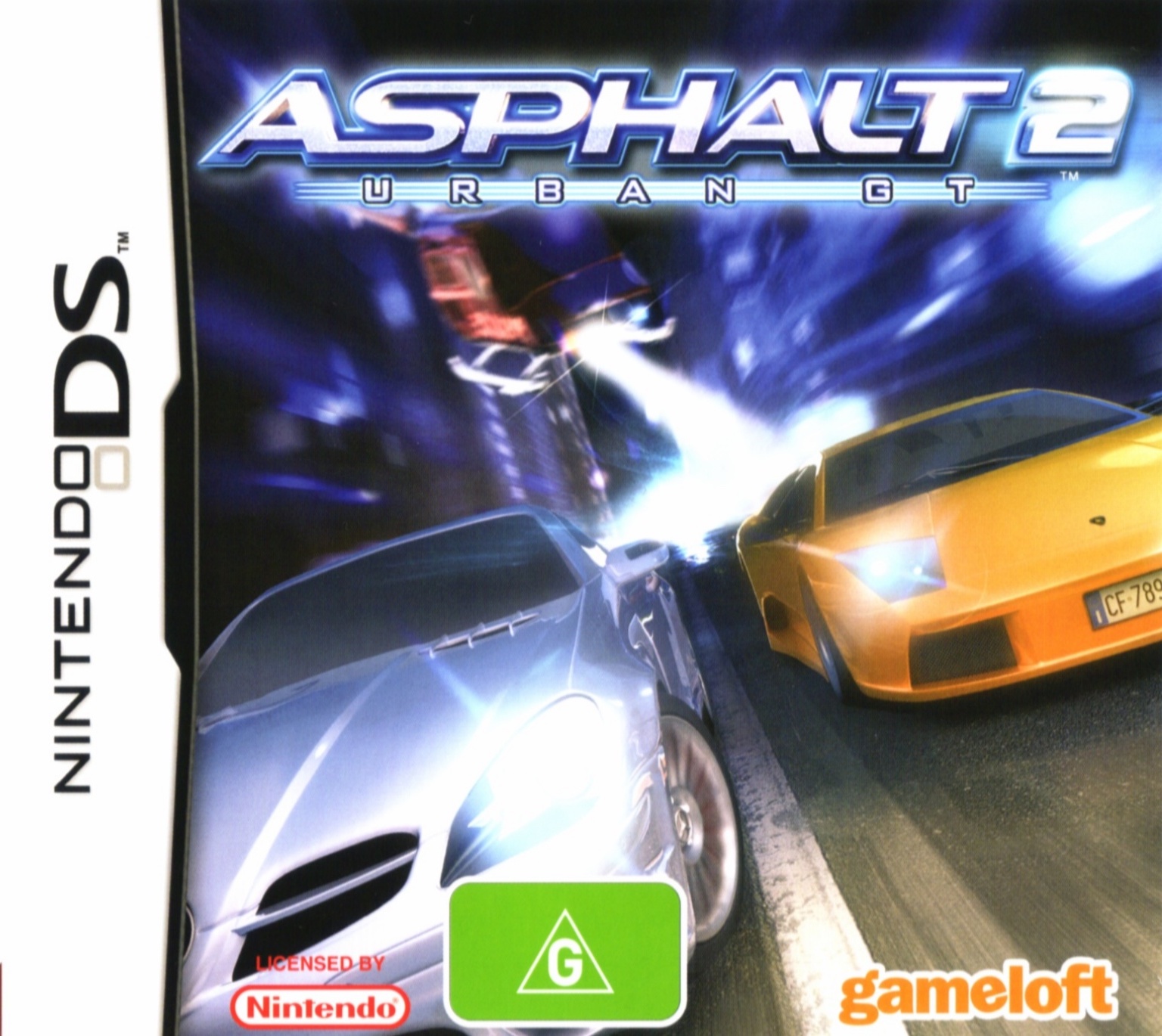 Box artwork for Asphalt: Urban GT 2.