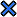 blue Xs