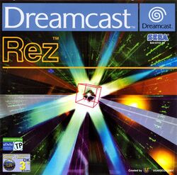 Box artwork for Rez.