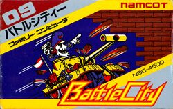Box artwork for Battle City.