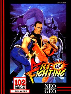 Box artwork for Art of Fighting.