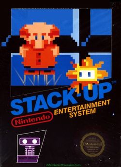 Box artwork for Stack-Up.