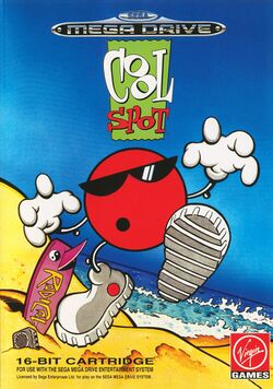 Box artwork for Cool Spot.