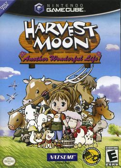 Box artwork for Harvest Moon: A Wonderful Life.