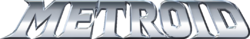 The logo for Metroid.