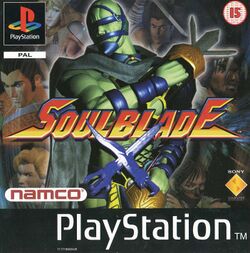 Box artwork for Soul Edge.