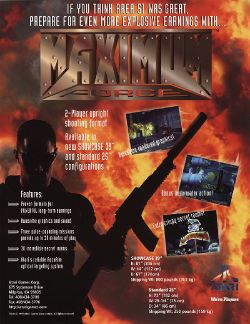 Box artwork for Maximum Force.