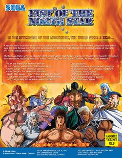Box artwork for Fist of the North Star.