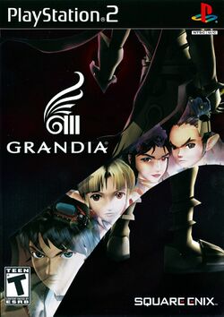 Box artwork for Grandia III.