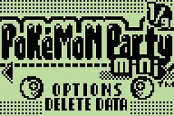 Box artwork for Pokémon Party mini.