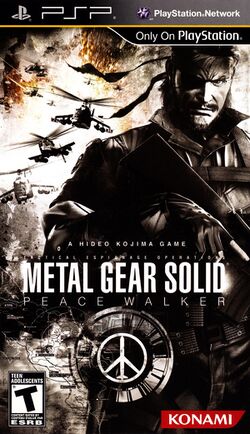 Box artwork for Metal Gear Solid: Peace Walker.