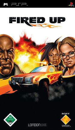 Box artwork for Fired Up.
