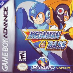 Box artwork for Mega Man & Bass.
