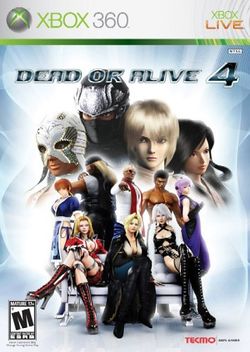 Box artwork for Dead or Alive 4.