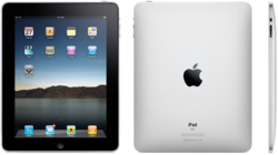 The console image for iPad.