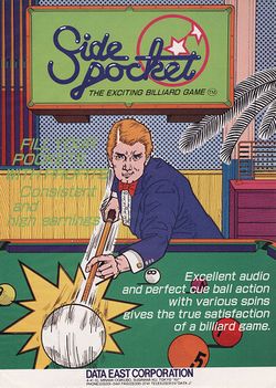 Box artwork for Side Pocket.