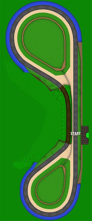 Mario Kart 64luigi Raceway — Strategywiki The Video Game Walkthrough And Strategy Guide Wiki 