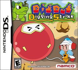 Box artwork for Dig Dug: Digging Strike.