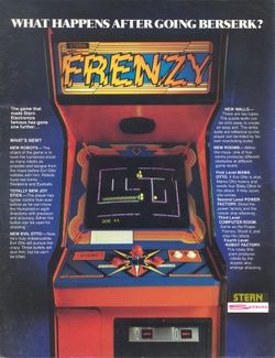 Box artwork for Frenzy.