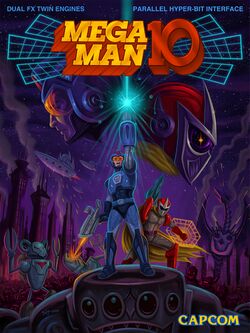 Box artwork for Mega Man 10.