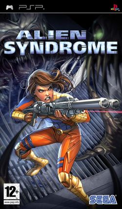 Box artwork for Alien Syndrome.