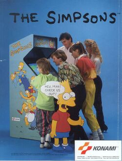 Box artwork for The Simpsons.