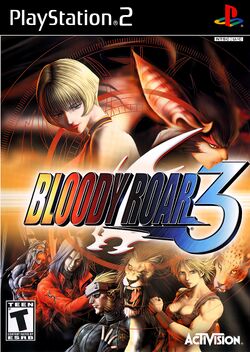 Box artwork for Bloody Roar 3.