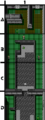Metal Gear NES map B2 Tunnel.png