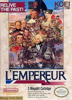 Box artwork for L'Empereur.
