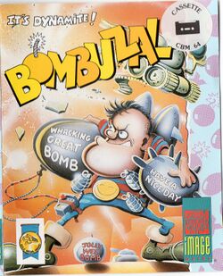 Box artwork for Bombuzal.