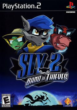 Box artwork for Sly 2: Band of Thieves.