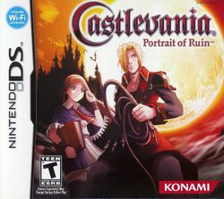 Box artwork for Castlevania: Portrait of Ruin.