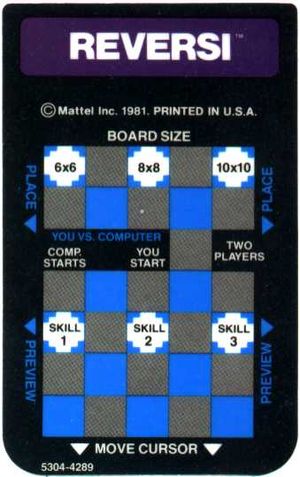 Reversi strategy video